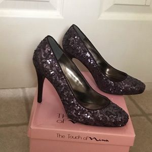 Sequins heels